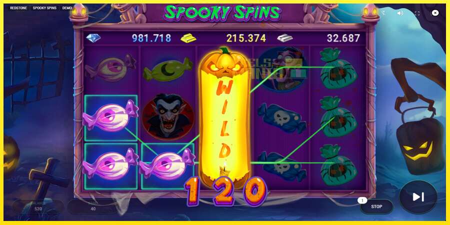 Riktiga pengar med en spelautomat Spooky Spins, bild 4