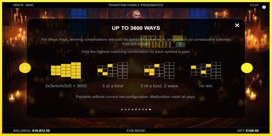 Riktiga pengar med en spelautomat Phantom Family PrizeMatch, bild 7