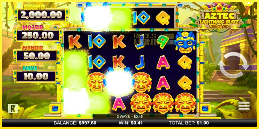 Riktiga pengar med en spelautomat Aztec Lightning Blitz, bild 4