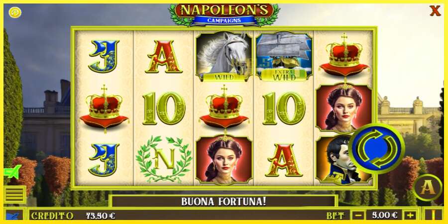 Riktiga pengar med en spelautomat Napoleons Campaigns, bild 2