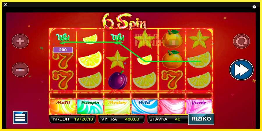 Riktiga pengar med en spelautomat 6 Spin, bild 5