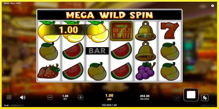 Riktiga pengar med en spelautomat Mega Wild Spin, bild 5