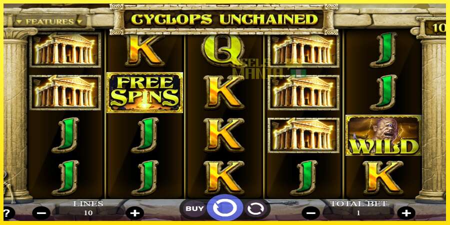 Riktiga pengar med en spelautomat Cyclops Unchained, bild 2