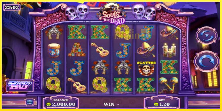 Riktiga pengar med en spelautomat Souls of the Dead, bild 1