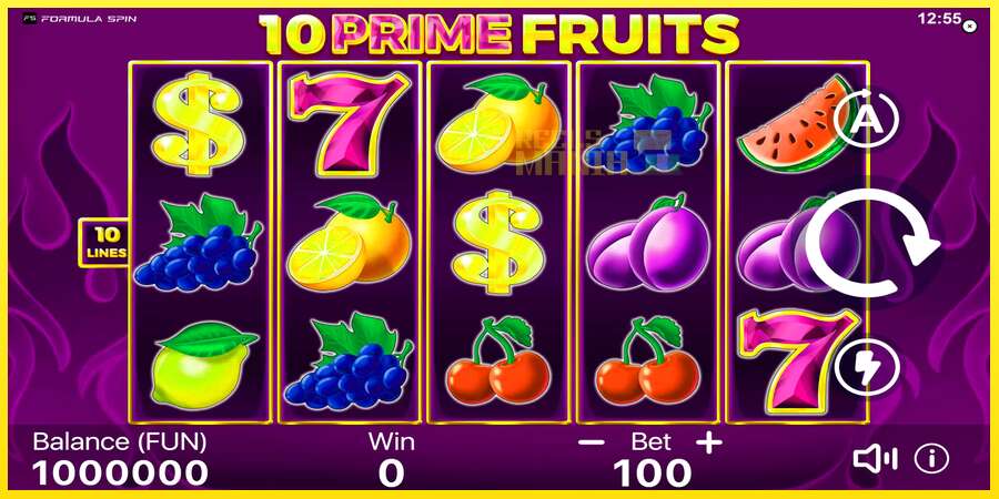 Riktiga pengar med en spelautomat 10 Prime Fruits, bild 1