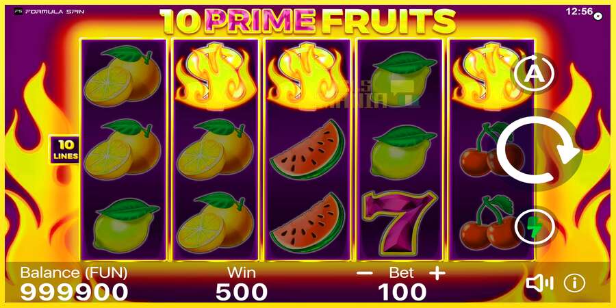 Riktiga pengar med en spelautomat 10 Prime Fruits, bild 2