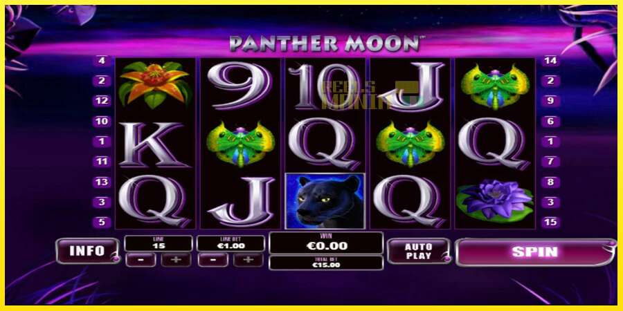 Riktiga pengar med en spelautomat Panther Moon, bild 1