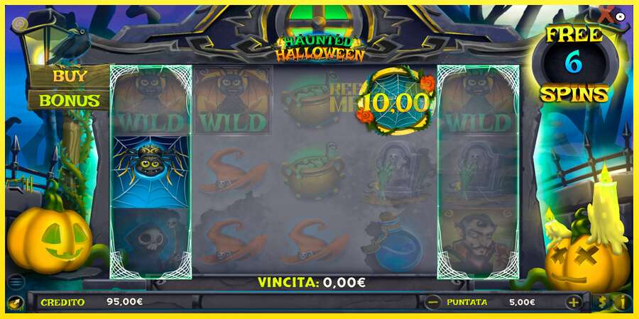 Riktiga pengar med en spelautomat Hunted Halloween, bild 3