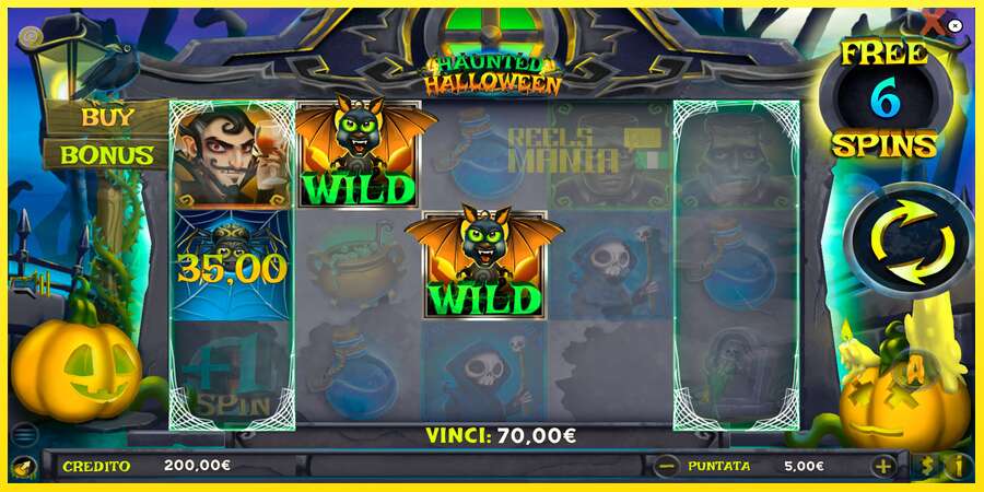 Riktiga pengar med en spelautomat Hunted Halloween, bild 4