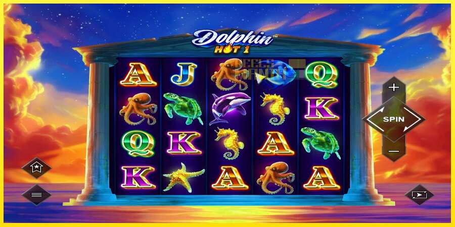 Riktiga pengar med en spelautomat Dolphin Hot 1, bild 1