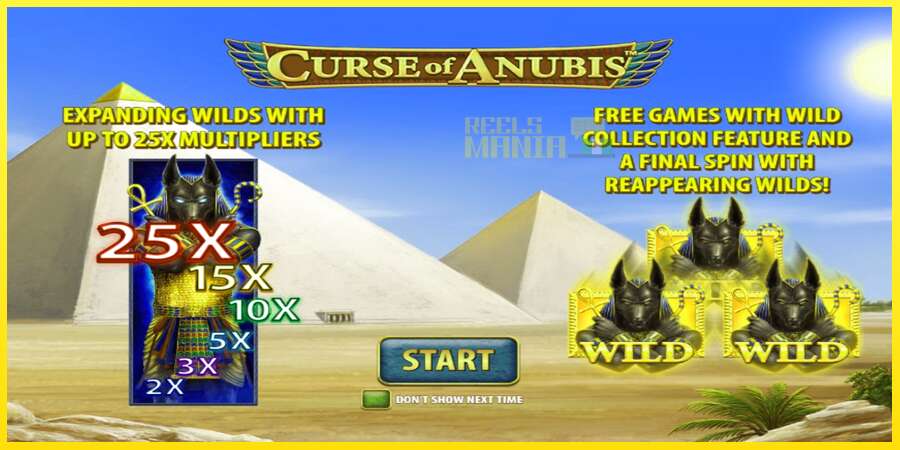 Riktiga pengar med en spelautomat Curse of Anubis, bild 1