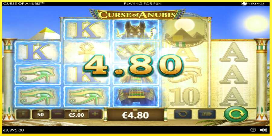 Riktiga pengar med en spelautomat Curse of Anubis, bild 3