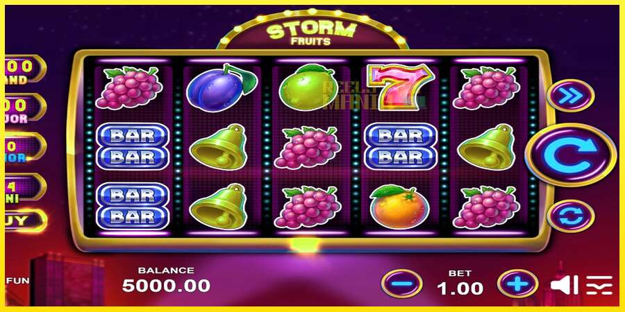 Riktiga pengar med en spelautomat Storm Fruits, bild 1