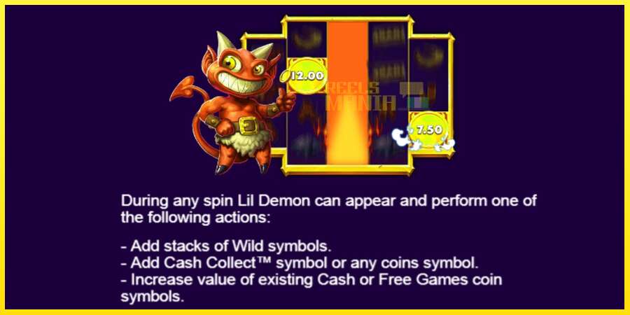 Riktiga pengar med en spelautomat Lil Demon Mega Cash Collect, bild 5