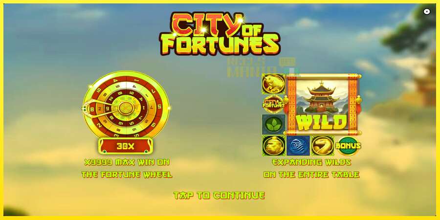 Riktiga pengar med en spelautomat City of Fortunes, bild 1