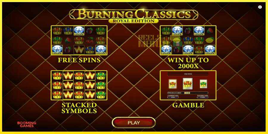 Riktiga pengar med en spelautomat Burning Classics Royal Edition, bild 1