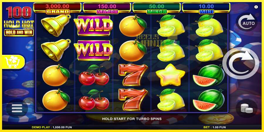 Riktiga pengar med en spelautomat 100 Hold Hot Hold and Win, bild 2