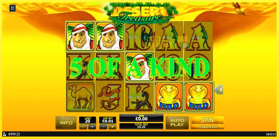 Riktiga pengar med en spelautomat Desert Treasure, bild 7