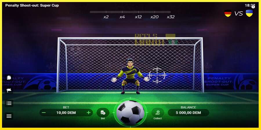 Riktiga pengar med en spelautomat Penalty Shoot-Out: Super Cup, bild 2