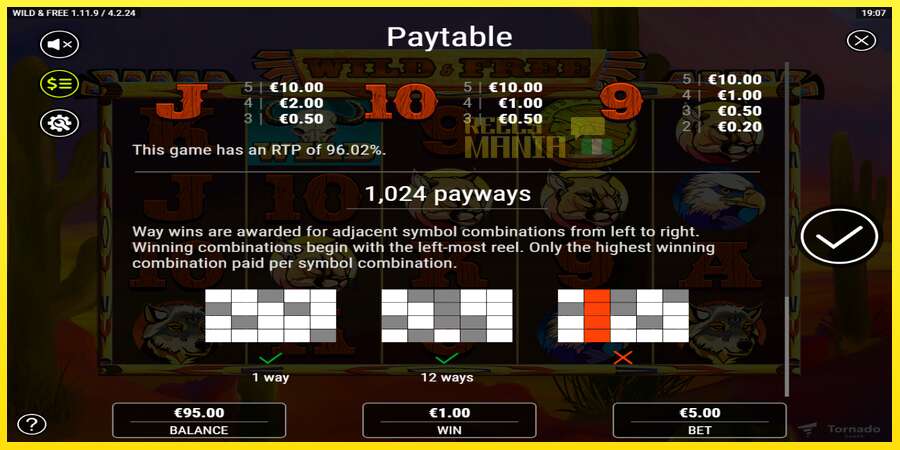 Riktiga pengar med en spelautomat Wild & Free, bild 7