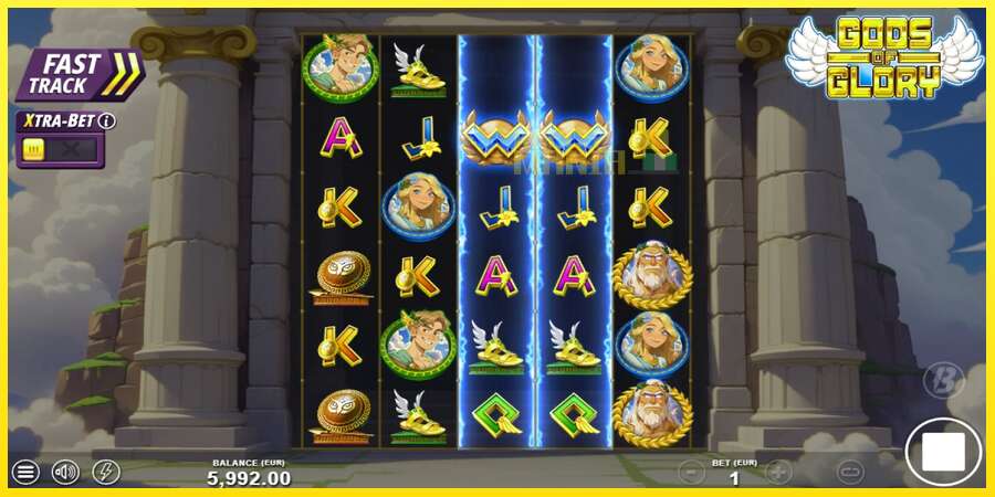 Riktiga pengar med en spelautomat Gods of Glory, bild 3