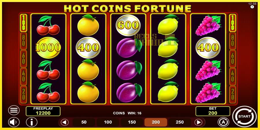 Riktiga pengar med en spelautomat Hot Coins Fortune, bild 2