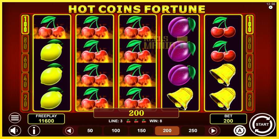 Riktiga pengar med en spelautomat Hot Coins Fortune, bild 3