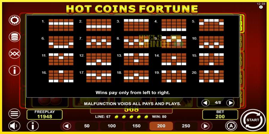 Riktiga pengar med en spelautomat Hot Coins Fortune, bild 7