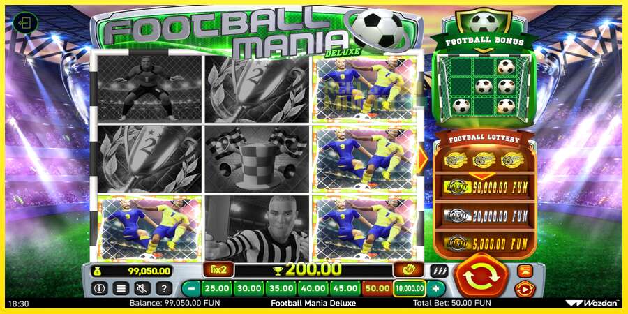 Riktiga pengar med en spelautomat Football Mania Deluxe, bild 4