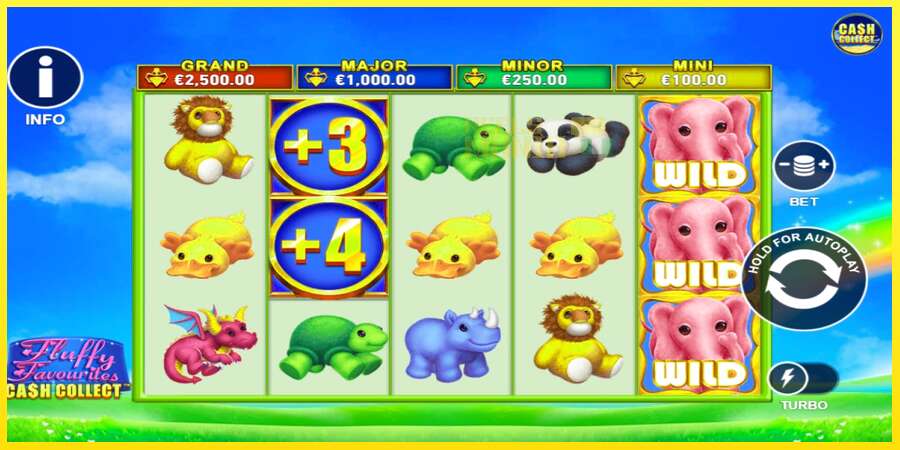 Riktiga pengar med en spelautomat Fluffy Favourites Cash Collect, bild 2