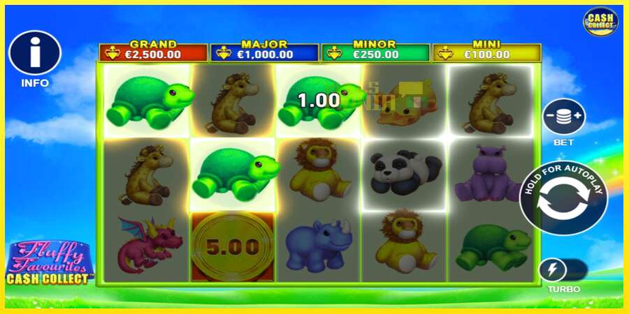 Riktiga pengar med en spelautomat Fluffy Favourites Cash Collect, bild 3