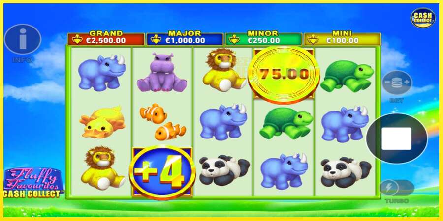 Riktiga pengar med en spelautomat Fluffy Favourites Cash Collect, bild 4