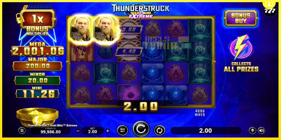 Riktiga pengar med en spelautomat Thunderstruck Gold Blitz Extreme, bild 4