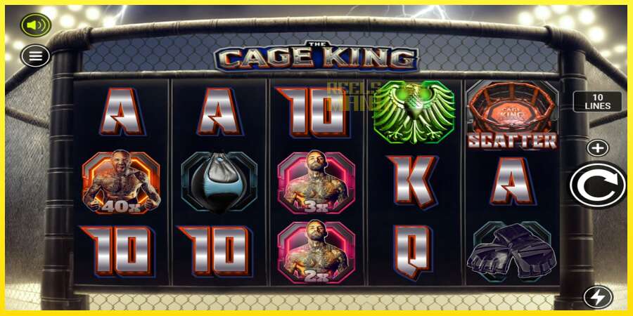 Riktiga pengar med en spelautomat The Cage King, bild 1