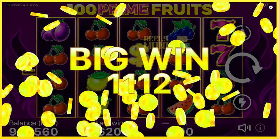 Riktiga pengar med en spelautomat 100 Prime Fruits, bild 5