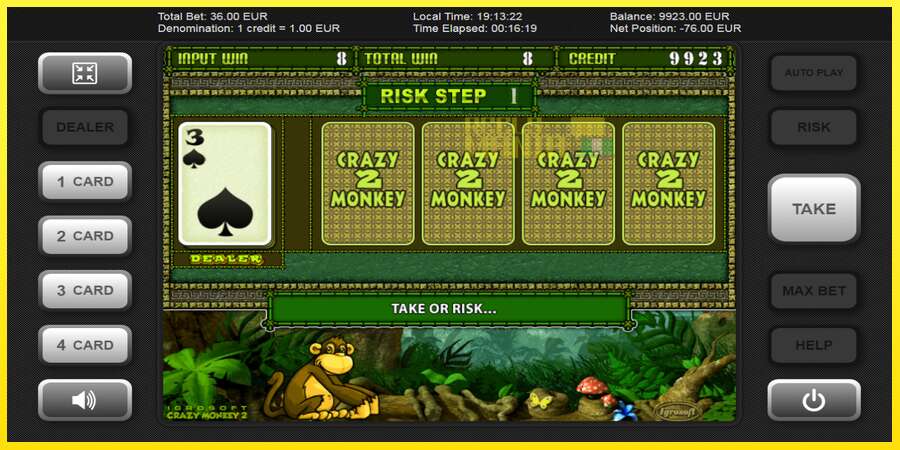 Riktiga pengar med en spelautomat Crazy Monkey 2, bild 4