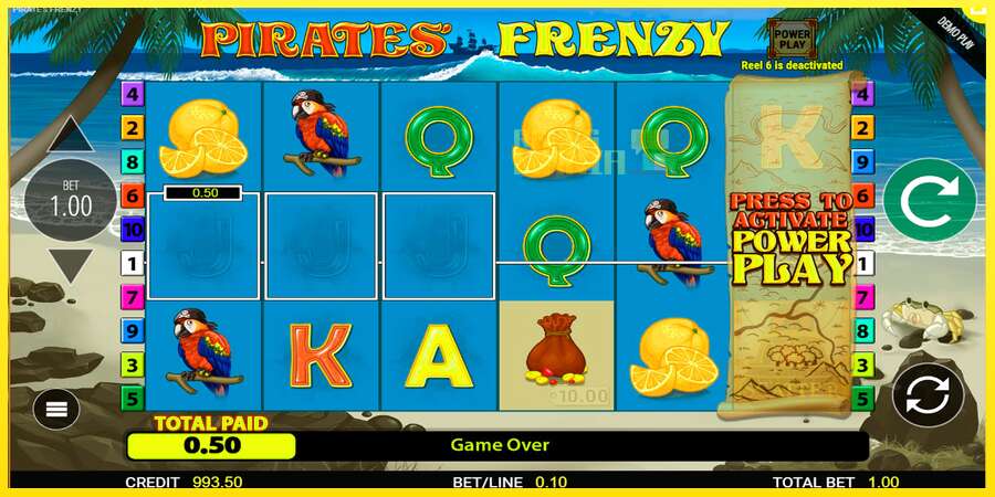 Riktiga pengar med en spelautomat Pirates Frenzy, bild 2