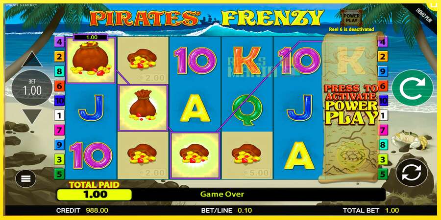 Riktiga pengar med en spelautomat Pirates Frenzy, bild 3