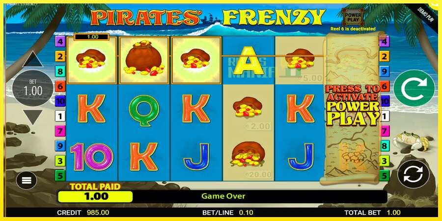 Riktiga pengar med en spelautomat Pirates Frenzy, bild 4