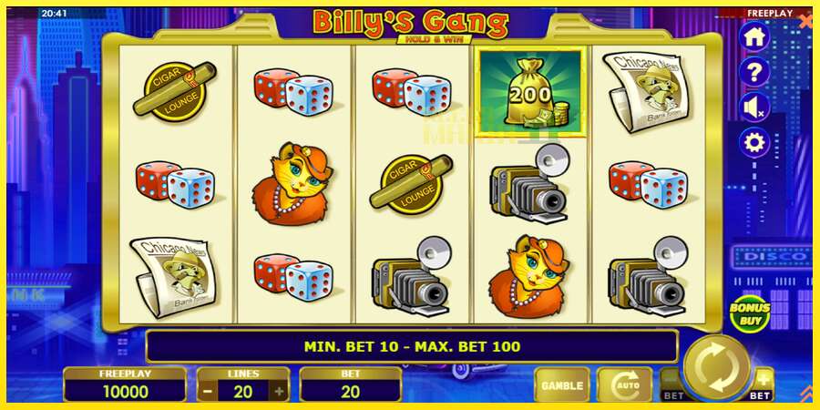 Riktiga pengar med en spelautomat Billys Gang, bild 2