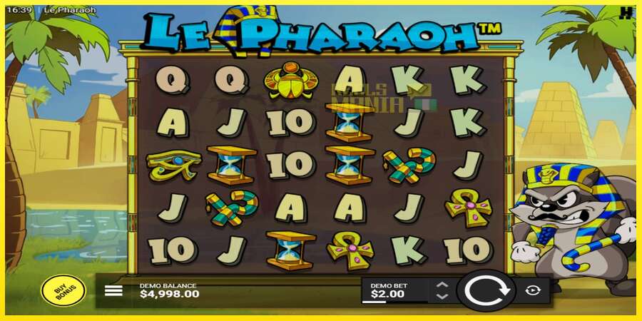 Riktiga pengar med en spelautomat Le Pharaoh, bild 2