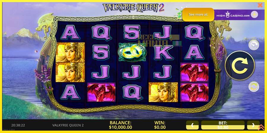 Riktiga pengar med en spelautomat Valkyrie Queen 2, bild 1