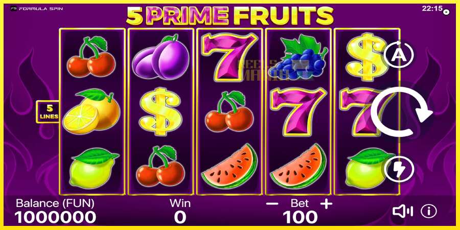 Riktiga pengar med en spelautomat 5 Prime Fruits, bild 2