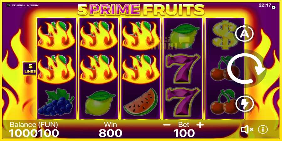 Riktiga pengar med en spelautomat 5 Prime Fruits, bild 4