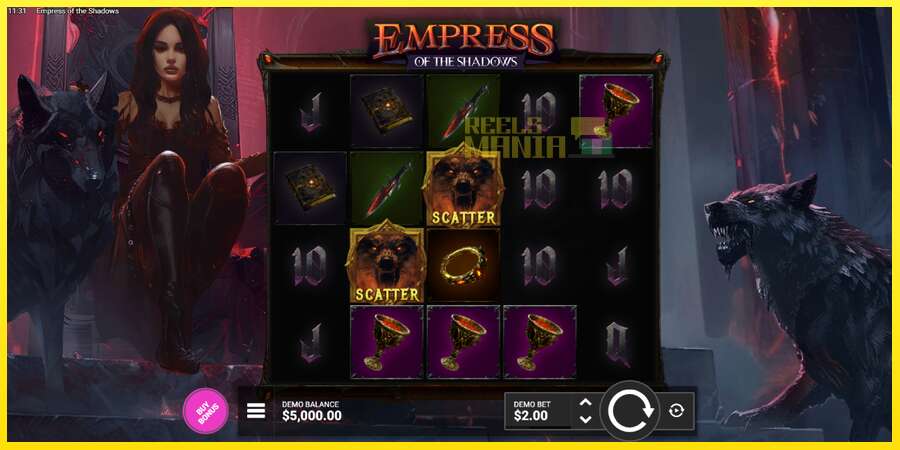 Riktiga pengar med en spelautomat Empress of the Shadows, bild 2