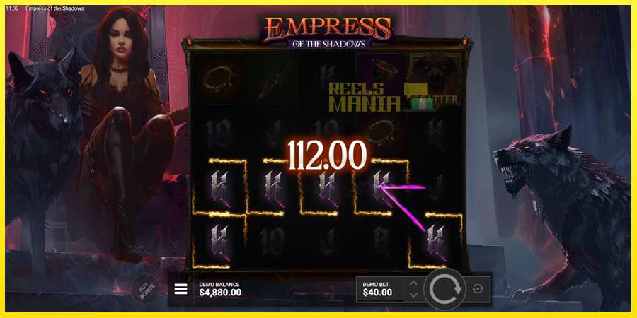 Riktiga pengar med en spelautomat Empress of the Shadows, bild 3