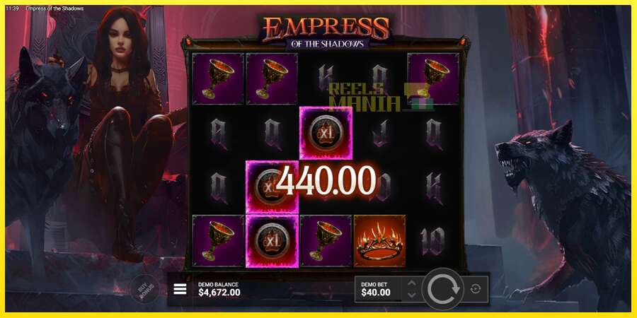 Riktiga pengar med en spelautomat Empress of the Shadows, bild 4