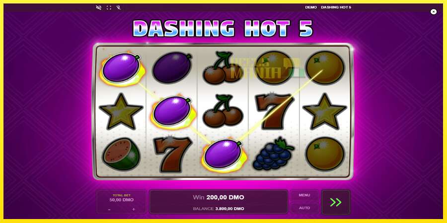 Riktiga pengar med en spelautomat Dashing Hot 5, bild 4