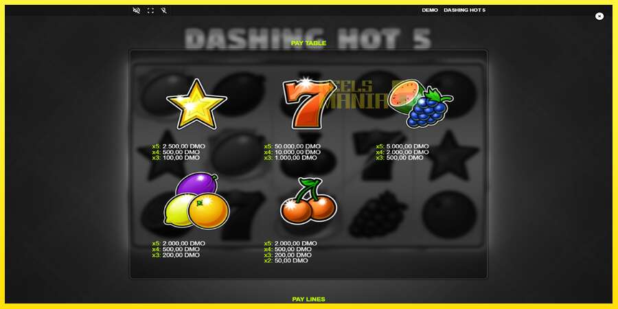 Riktiga pengar med en spelautomat Dashing Hot 5, bild 5