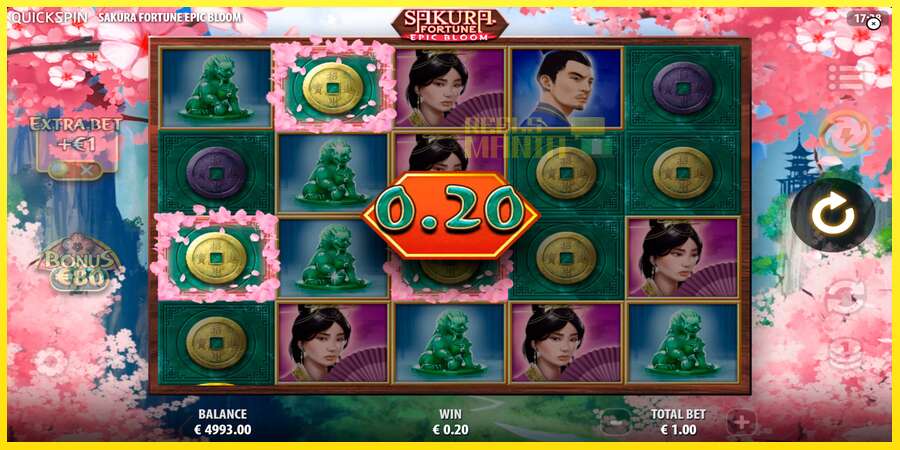 Riktiga pengar med en spelautomat Sakura Fortune Epic Bloom, bild 3